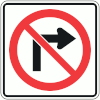 No Right Turn
