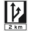 Passing Lane 2 KM Ahead