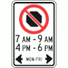 No Stopping - Times & Days