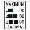 Maximum Tonnes (by Truck Weight)