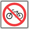 No Bicycle Route