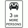 3 or more persons