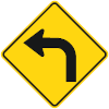 Sharp Curve Left