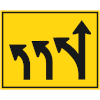 Left Lane Exits - 2 Left Lanes Exit, Next Lane Exit or Through (Freeway)