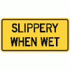 Slipper When Wet Tab