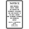 King's Highway Notice