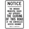 Road Closing Notice