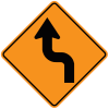 Sharp Reverse Curve Left