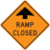Ramp Closed Ahead