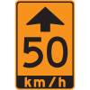 Maximum Speed Ahead km/h Advisory