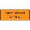 Highway Resurfacing Next xx km, Completion